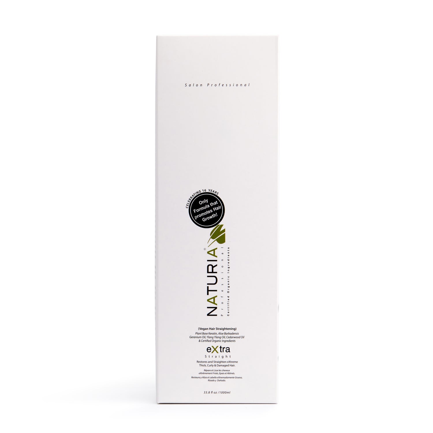 Naturia™ Professional Salon Vegan Keratin (Protein) Hair Treatment – 33.8 FL OZ