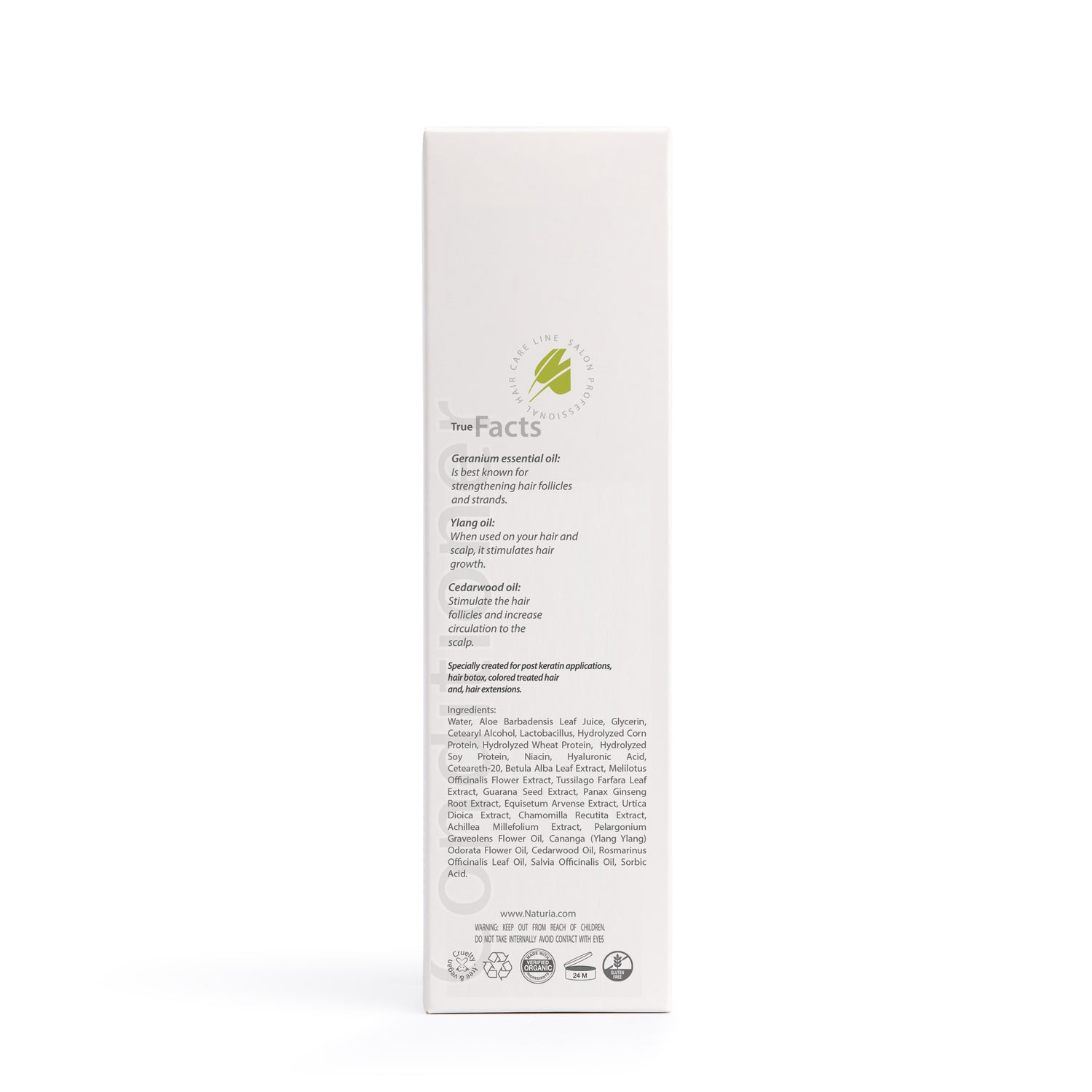 Naturia™ Professional Keratin Shampoo & Conditioner Set Reg Size 12 FL OZ