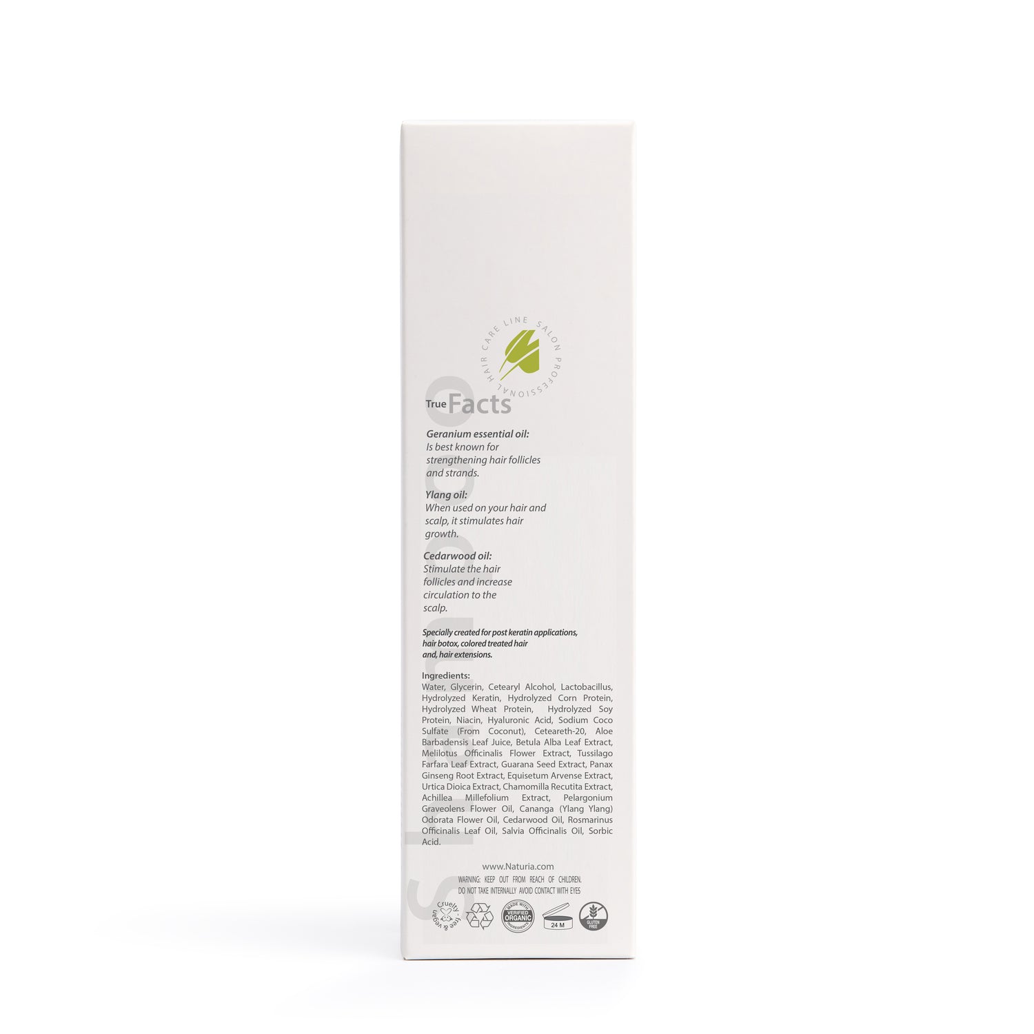 Naturia™ Professional Keratin Shampoo & Conditioner Set Reg Size 12 FL OZ