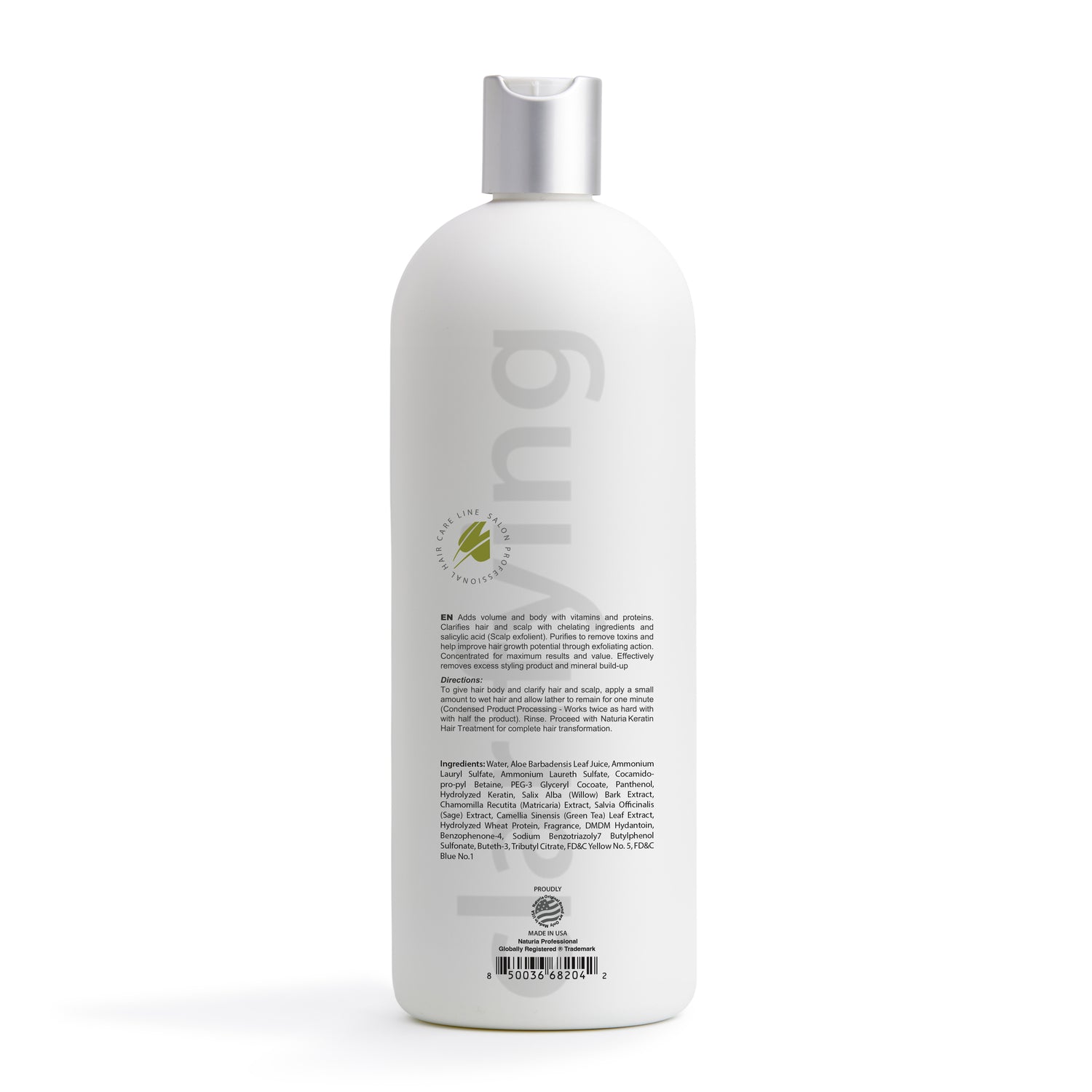 Naturia™ - STEP 1"  Clarifying & Exfoliating Shampoo Pre-Treatment 32 FL OZ  (Back-Bar)