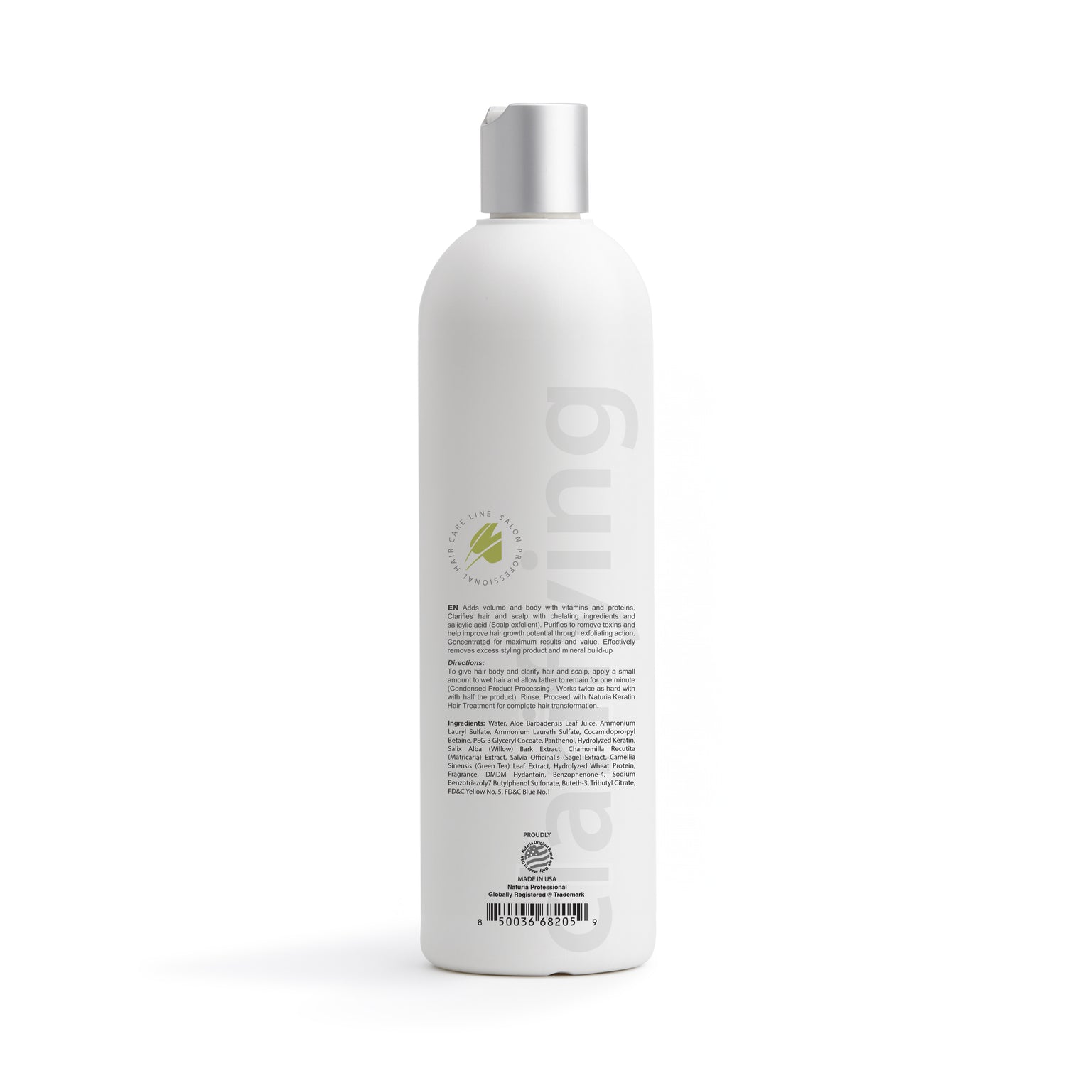 Naturia™ - STEP 1"  Clarifying & Exfoliating Shampoo Pre-Treatment 16 FL OZ