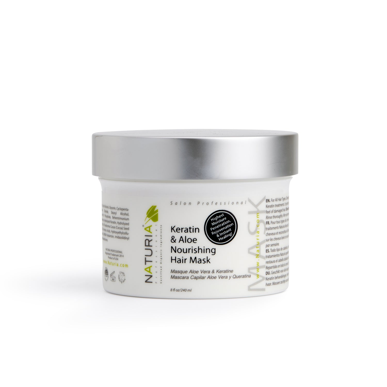 Naturia™ Professional Hair Conditioner Healing Mask 8 FL OZ