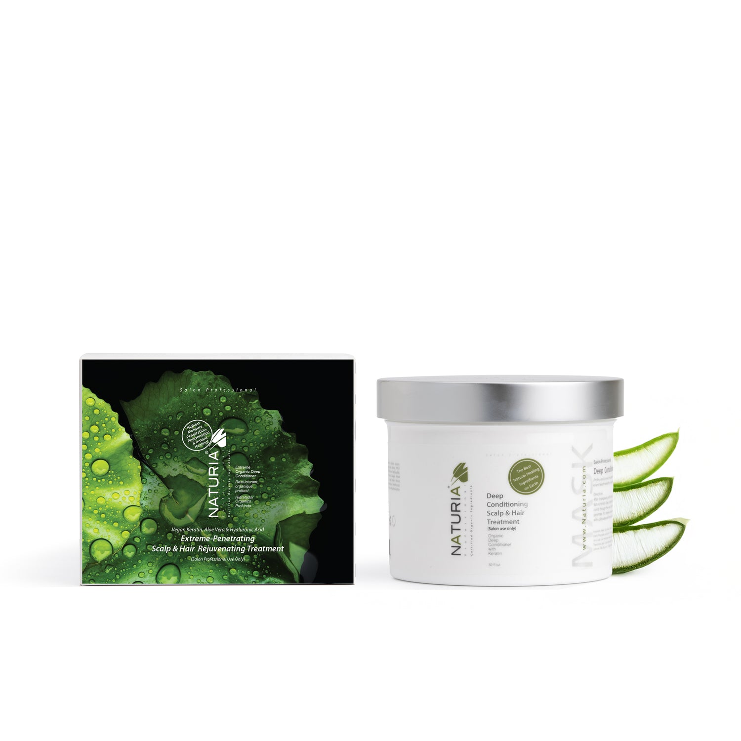 Naturia™ Professional Extreme-Penetrating Scalp & Hair Rejuvenating Treatment – 32 FL OZ