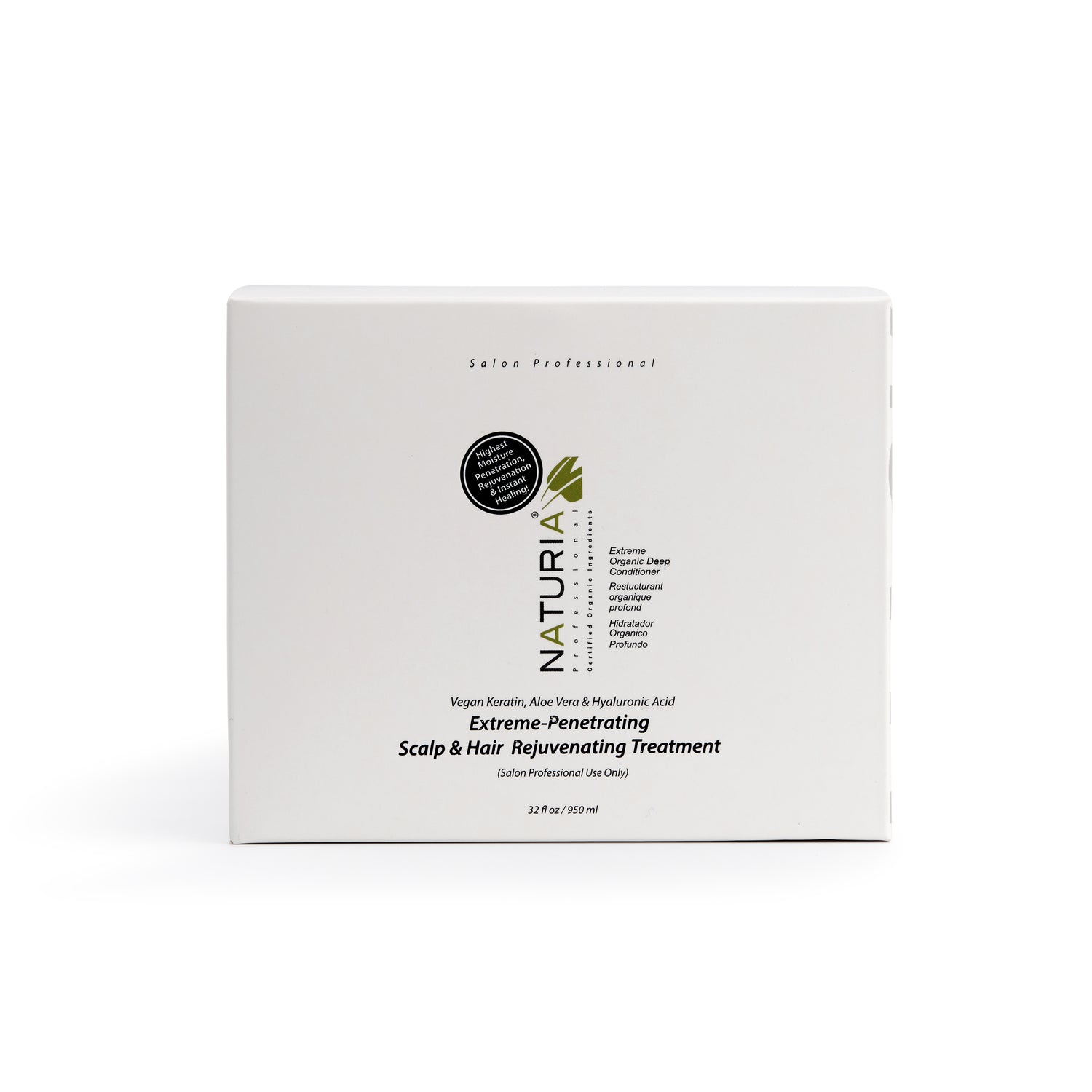 Naturia™ Professional Extreme-Penetrating Scalp & Hair Rejuvenating Treatment – 32 FL OZ