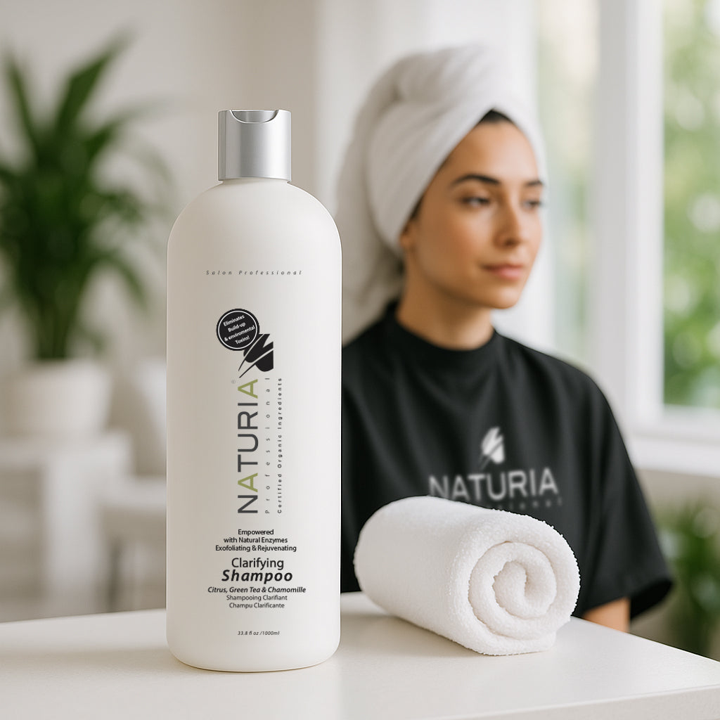 Naturia™ - STEP 1"  Clarifying & Exfoliating Shampoo Pre-Treatment 32 FL OZ  (Back-Bar)