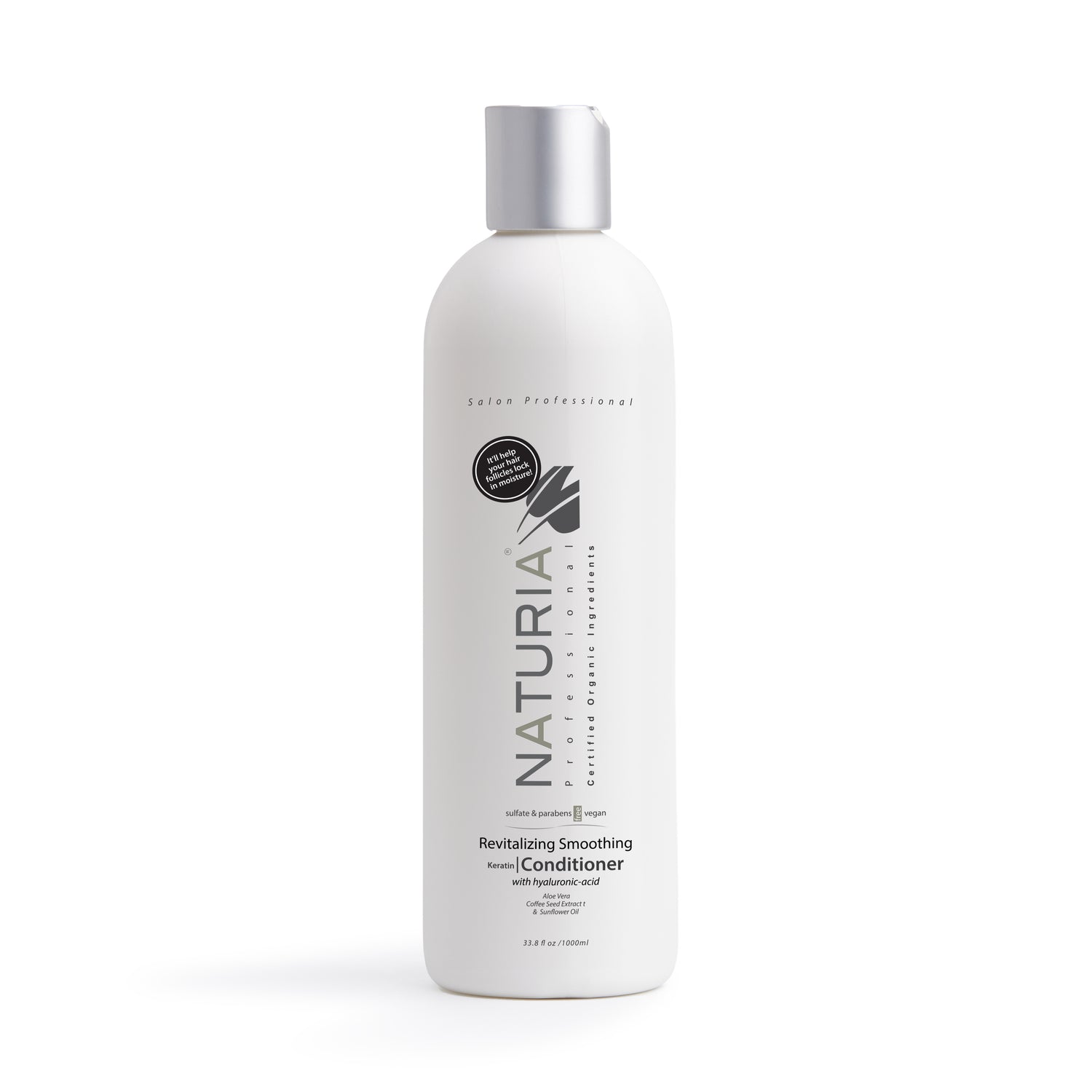 Naturia™ Professional Revitalizing Smoothing Keratin Shampoo & Conditioner Combo Size 12 FL OZ
