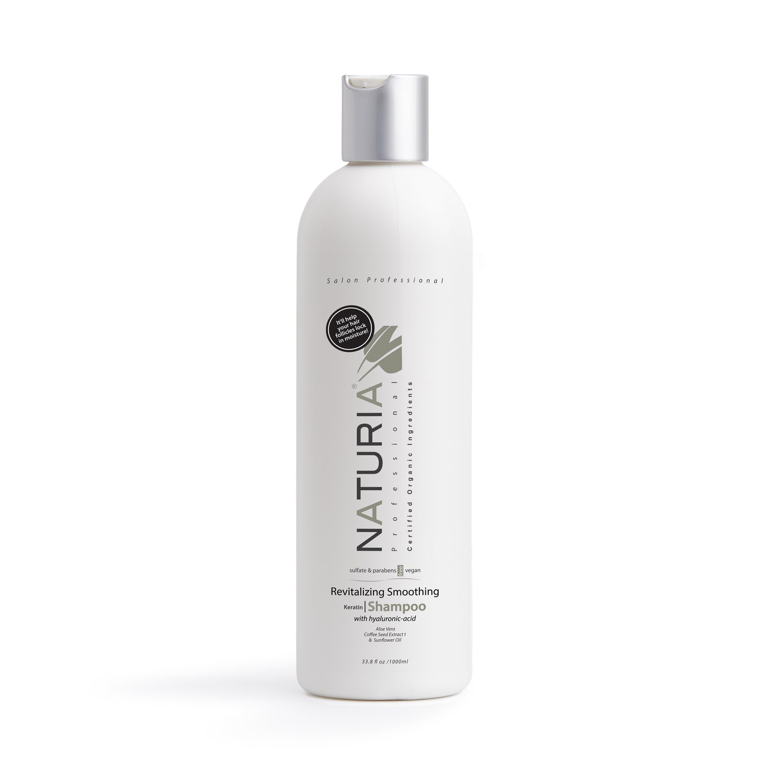 Naturia™ Professional Revitalizing Smoothing Keratin Shampoo & Conditioner Combo Size 12 FL OZ