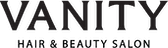 Vanity beauty hair salon logo