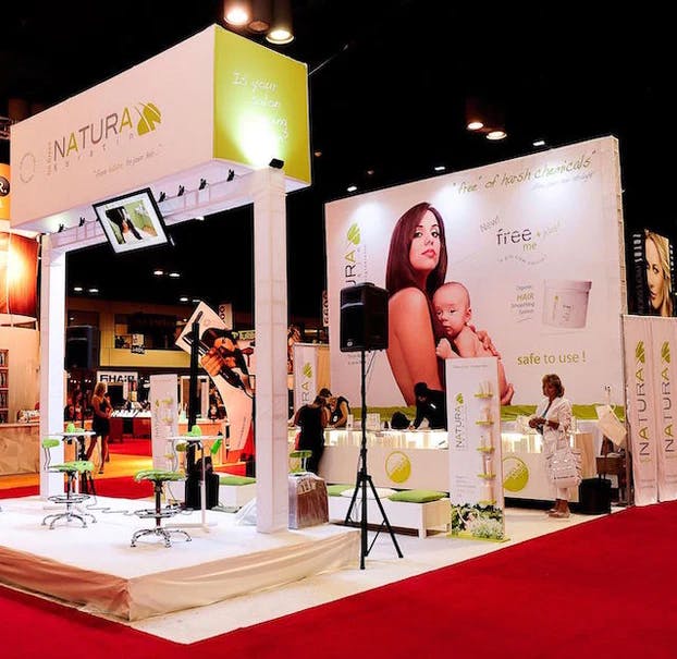 Naturia Stand at event