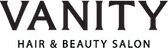 Vanity beauty hair salon logo