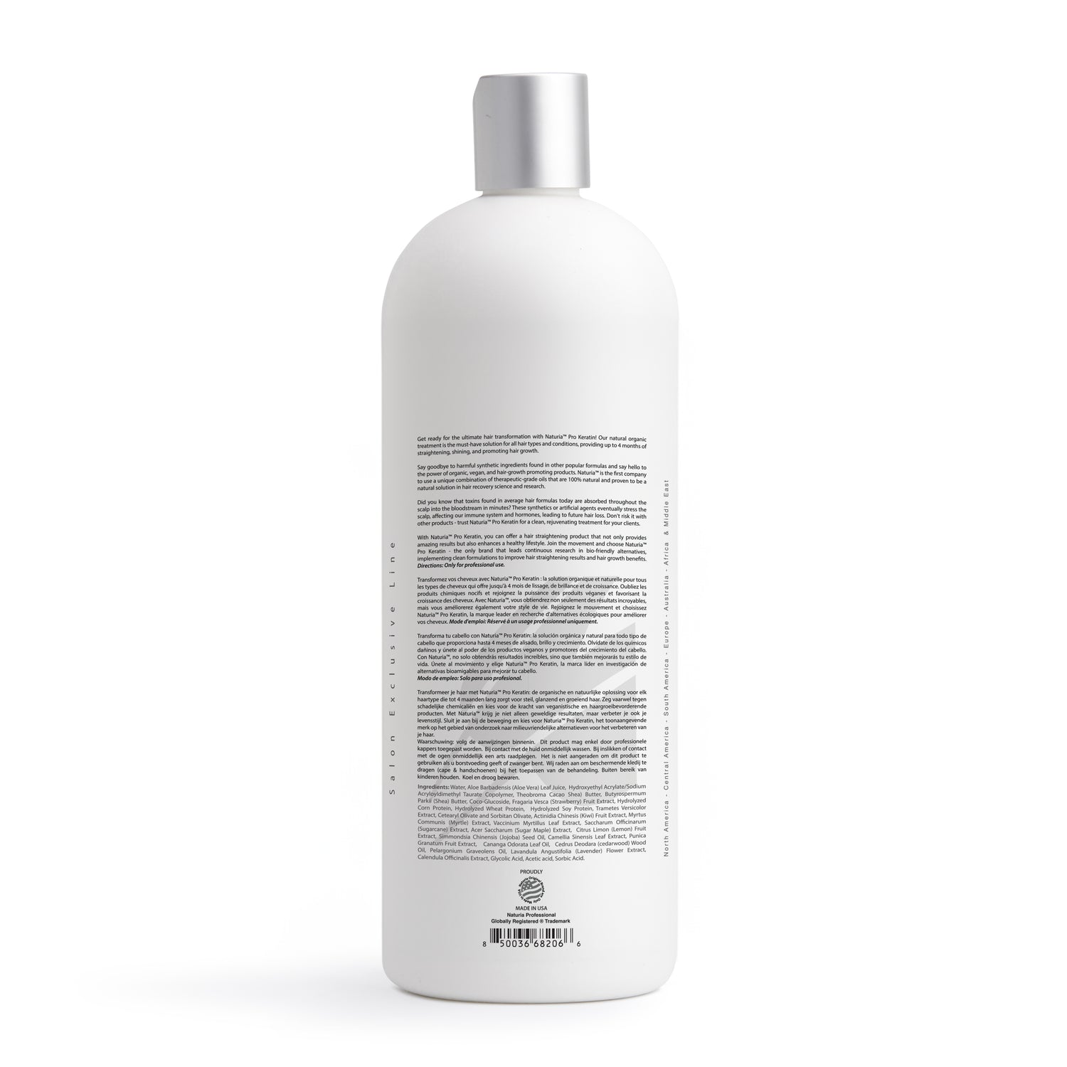Naturia™ Professional Salon Vegan Keratin (Protein) Hair Treatment – 33.8 FL OZ