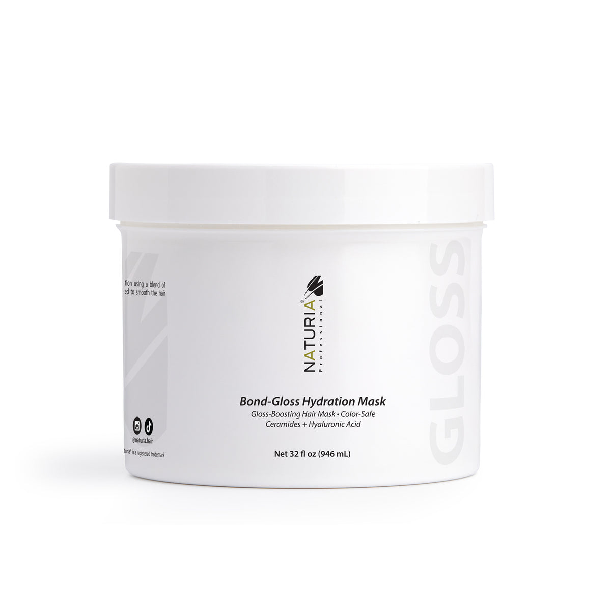 Naturia™ Professional Extreme-Penetrating Scalp &amp; Hair Rejuvenating Treatment ( Bond-Gloss Hydration Hair Mask ) – 32 FL OZ