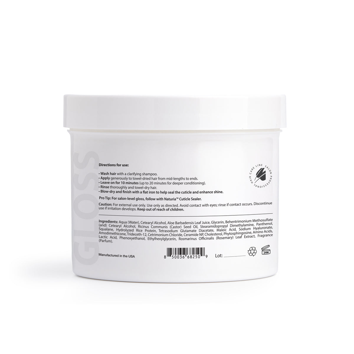 Naturia™ Professional Extreme-Penetrating Scalp &amp; Hair Rejuvenating Treatment ( Bond-Gloss Hydration Hair Mask ) – 32 FL OZ