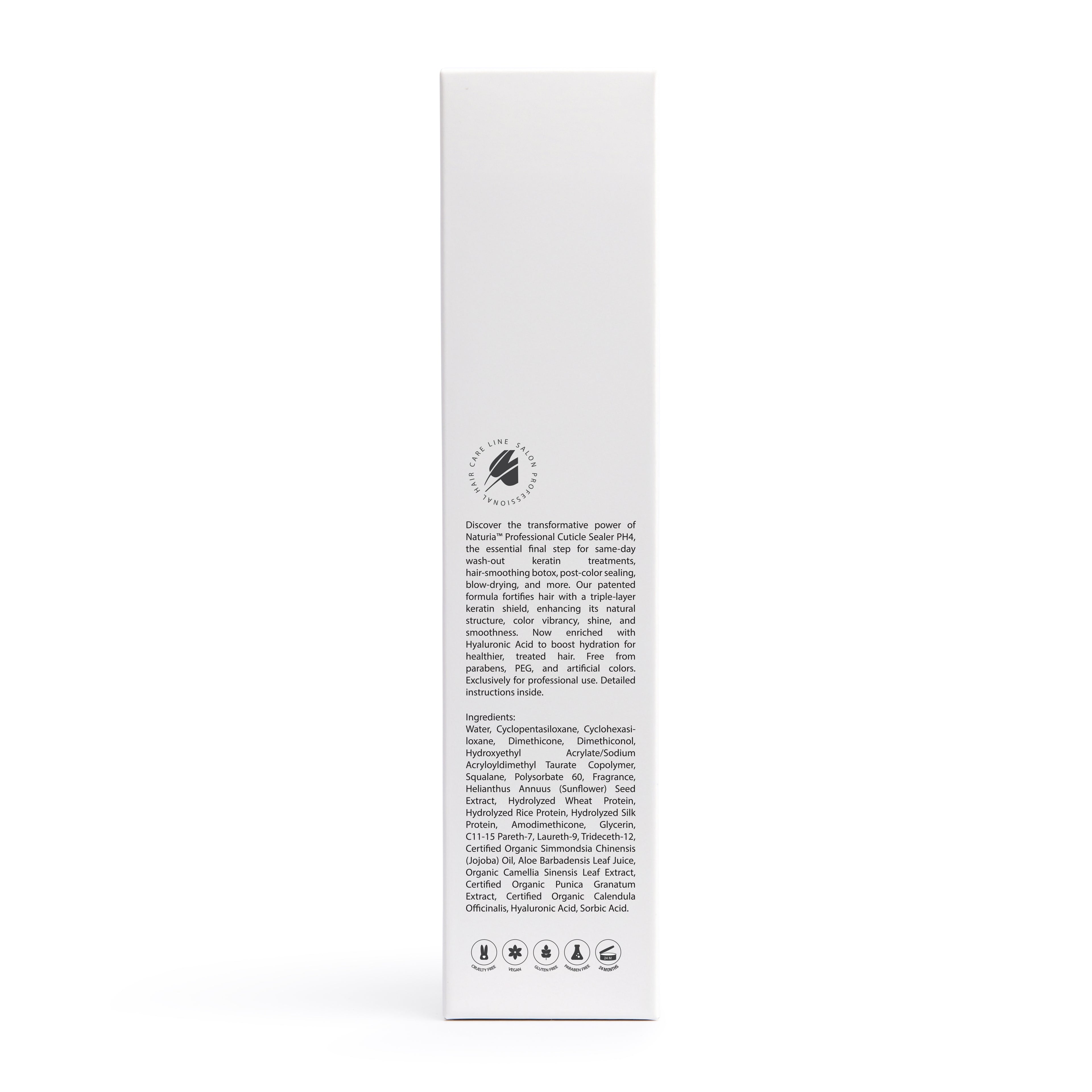 Naturia™ Professional PH4 Hair Cuticle Sealer – 8 FL OZ