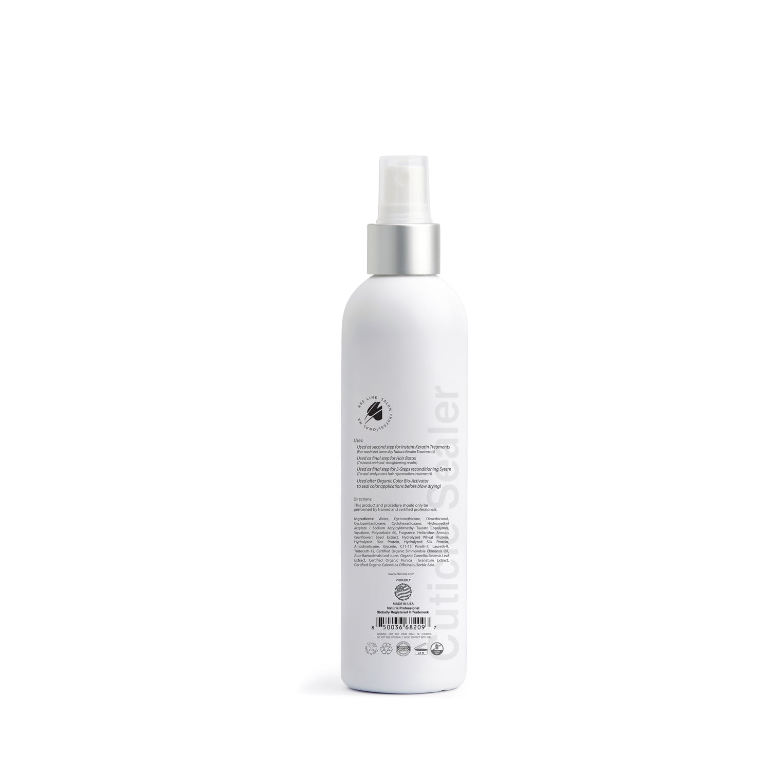 Naturia™ Professional PH4 Hair Cuticle Sealer – 8 FL OZ