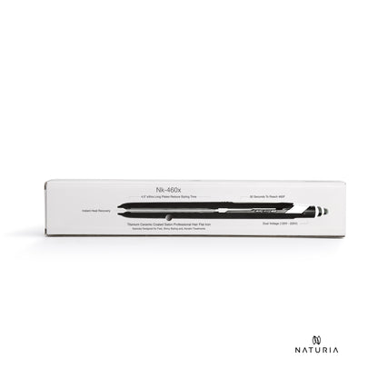Naturia™ Professional 1” Salon Flat Iron – Model NK-460X
