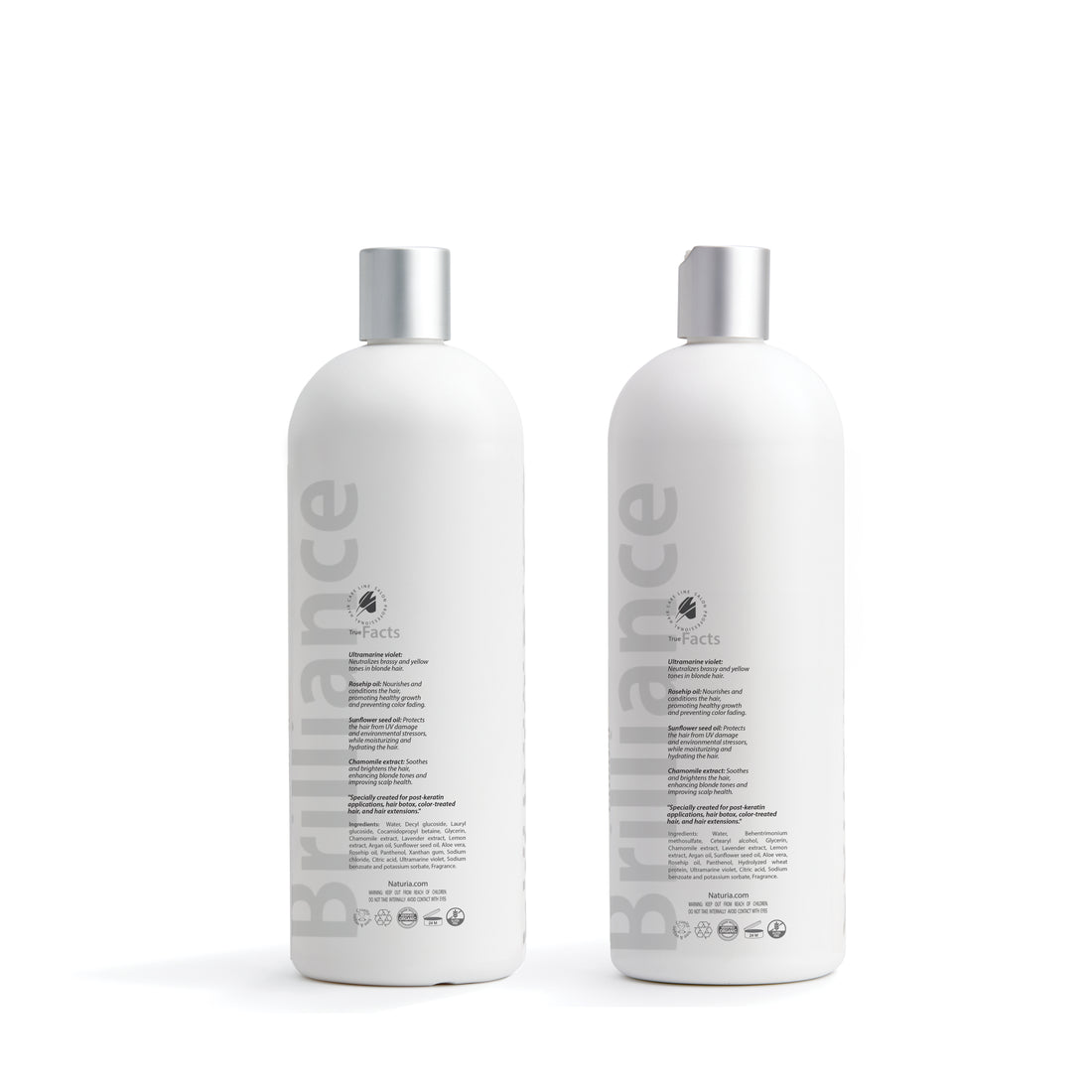 Naturia™ Professional Blonde Brilliance Shampoo & Conditioner Set – Back-Bar Size 32 FL OZ